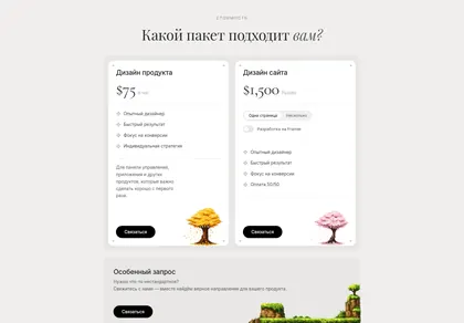 Превью What Package Fits You